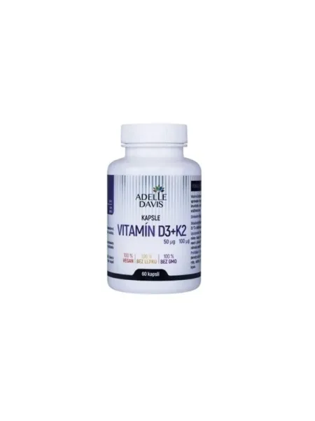 Adelle Davis D3+K2 60 Tabletten