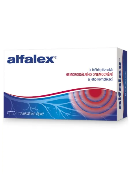 ALFALEX Rektalzäpfchen 2.5 g 10 Stück