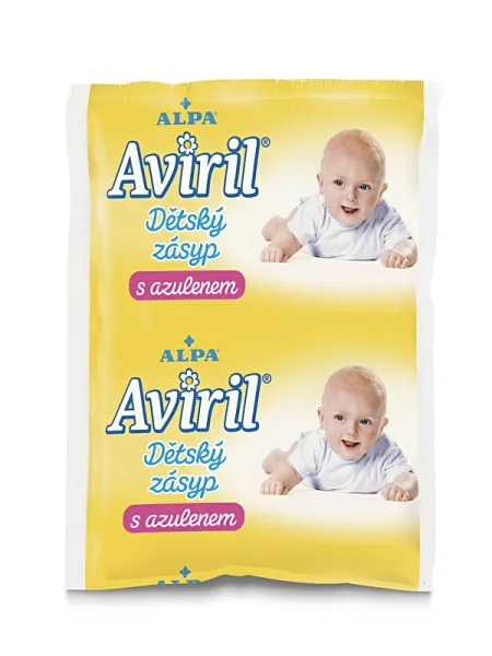 ALPA Aviril Kinderpuder mit Azulen (Ersatzbeutel) 100 g