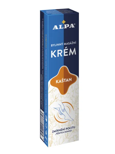 ALPA Massagecreme mit Kastanie 40 ml