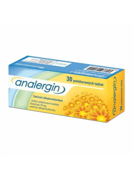 Analergin 10 mg Cetirizin 30 Tabletten - Antihistaminika