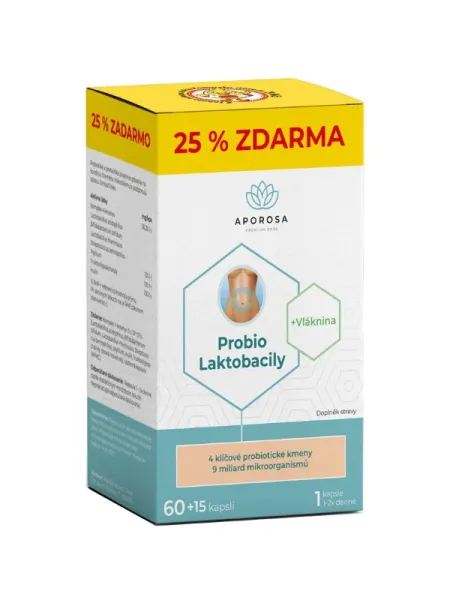 APOROSA Probio Laktobazillen 75 Kapseln