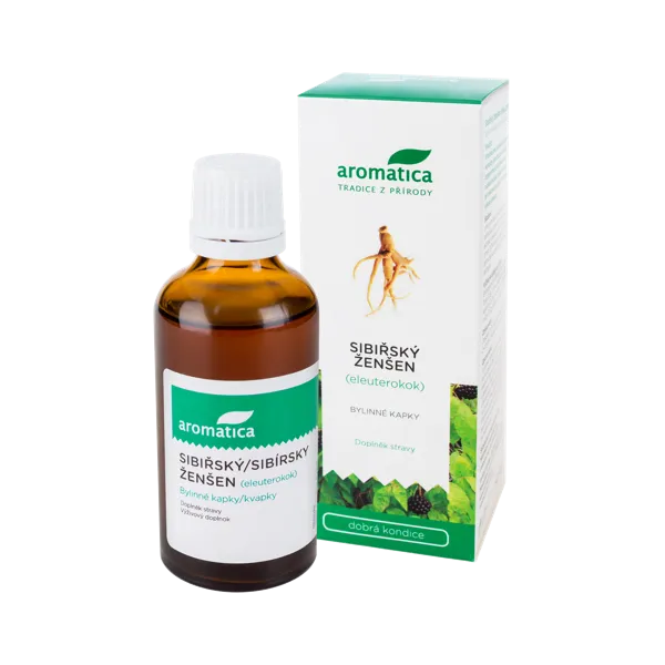 Aromatica Sibirischer Ginseng - Eleutherococcus Kräutertropfen 50 ml