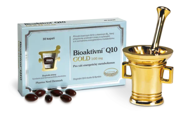 Bioaktives Q10 Gold 100 mg 30 Kapseln