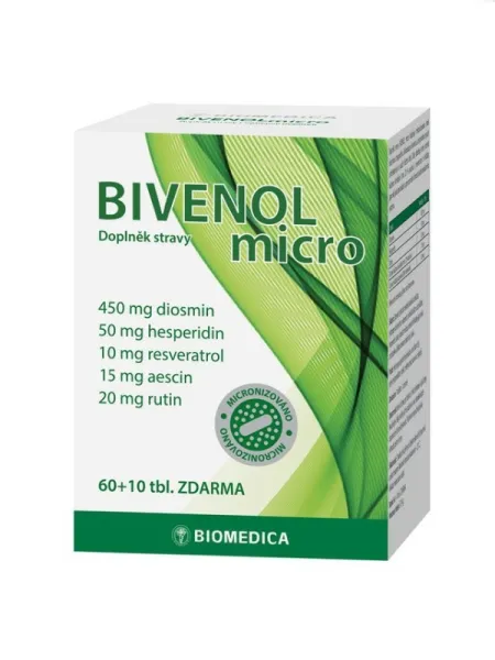 BIVENOL Micro 60 + 10 Tabletten Gratis