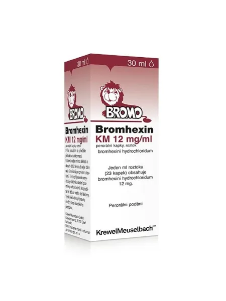 Bromhexin 12 KM Hustentropfen, Lösung 30 ml
