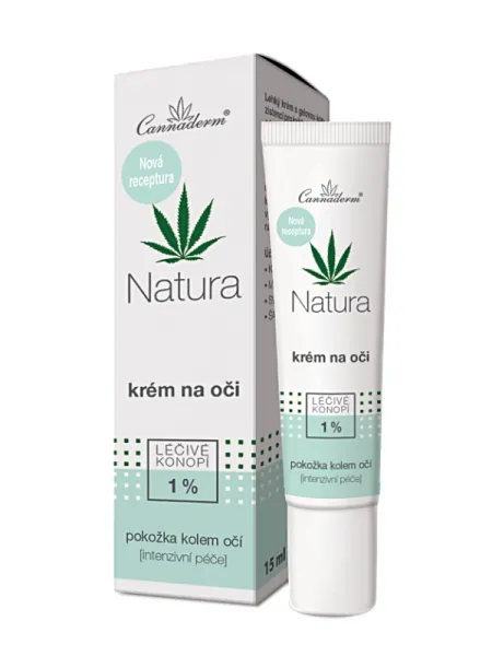 Cannaderm Natura Augencreme 15 ml