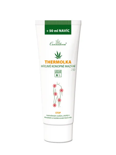 Cannaderm Thermolka wärmendes Hanfgel 250 ml
