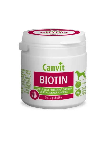 Canvit Biotin für Hunde mit Geschmack 230 g