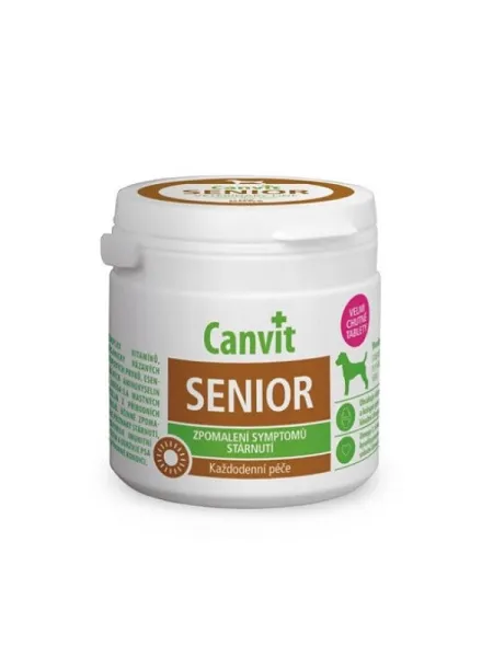 Canvit Senior für Hunde mit Lebergeschmack 100 Tabletten