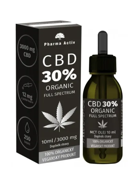 CBD 30% Full Spectrum 3000 mg Organic 10 ml