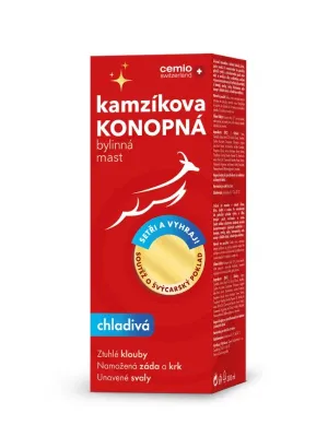 Cemio Kamzik kühlende Hanfsalbe 200 ml Geschenk