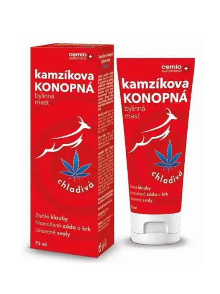Cemio Kamzik kühlende Hanfsalbe 75 ml