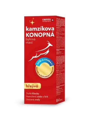 Cemio Kamzik ​​​​wärmende Hanfsalbe 200 ml Geschenk