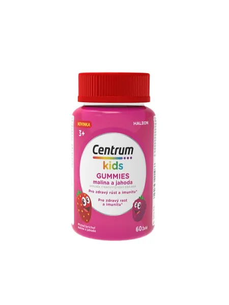 Centrum Kids Gummies Himbeer-Erdbeer-Gelee 60 Stück