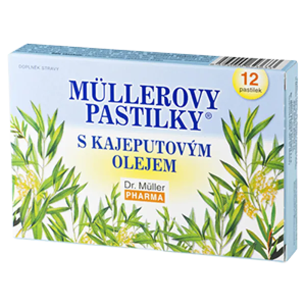 Dr. Müller Pastillen mit Cajeputöl 12 Stück