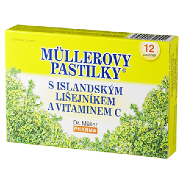 Dr. Müller Pastillen mit Isländischem Moos 12 Stück