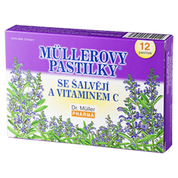 Dr. Müller Pastillen mit Salbei 12 Stück