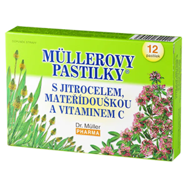 Dr. Müller Pastillen mit Spitzwegerich und Feldthymian 12 Stück