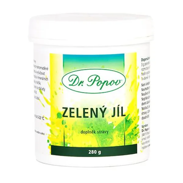 DR. POPOV grüner Lehm 280 g