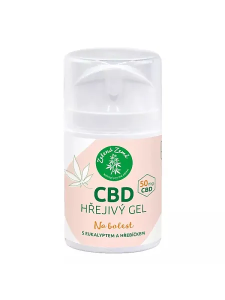Grüne Erde (Zelená Země) CBD Wärmendes Gel 50 g