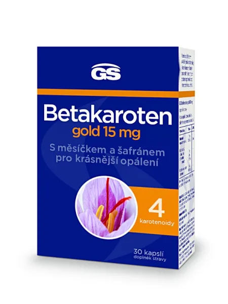 GS Beta-Carotin gold 15 mg 30 Kapseln