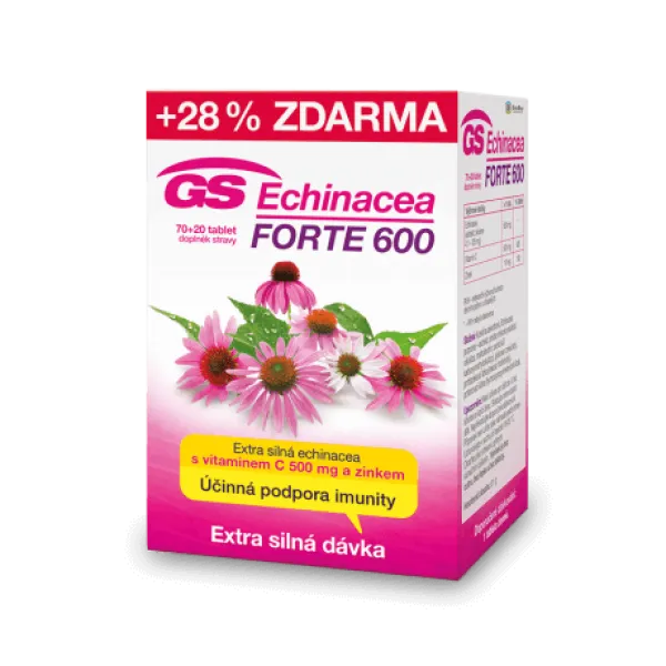 GS Echinacea Forte 600 mg 70 + 20 Tabletten