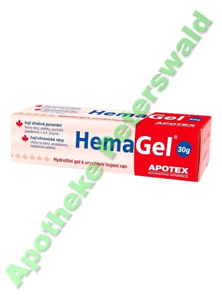 Hemagel für Wundheilung 30 g
