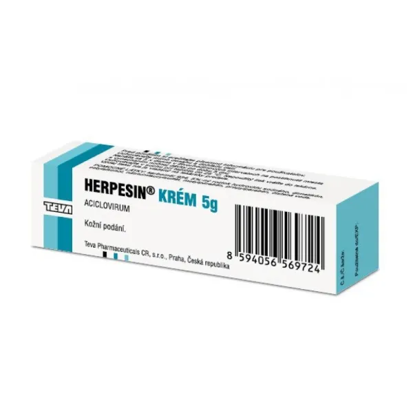 Herpesin Creme Aciclovir 5 g