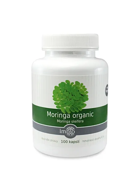 Imbio Moringa organic 100 Kapseln