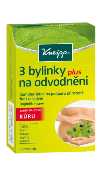 Kneipp 3 Kräuter für die Entwässerung 60 Kapseln
