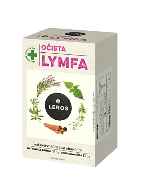 LEROS Reinigung Lymphe 20 Aufgussbeutel x 1.5 g