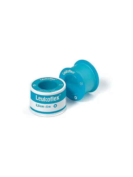 Leukoplast Leukoflex Transparentes Band 2,5 cm x 5 m Rollenpflaster 1 Stück