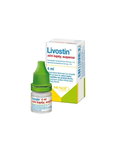 Livostin 0.5 mg/ml Augentropfen 4 ml