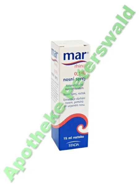 Mar Rhino 0.1% Nasenspray für Erwachsene 15 ml