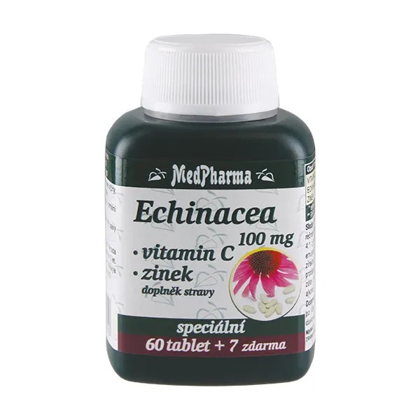 MEDPH Echinacea 100 mg + Vitamin C + Zink 67 Tabletten