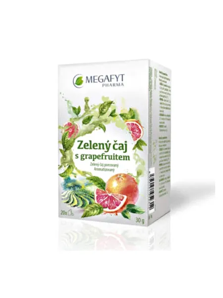 Megafyt Grüner Tee mit Grapefruit 20 X 1,5 g