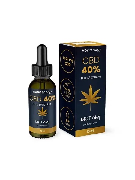 MOVit Energy CBD 40% Full Spectrum MCT Öl 10 ml