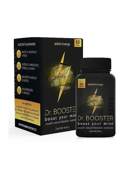 MOVit Energy Dr. Booster Gedächtnis-Konzentration-Energie 60 Tabletten