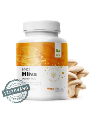 MycoMedica BIO Austernpilz PRO 500 mg 90 pflanzliche Kapseln