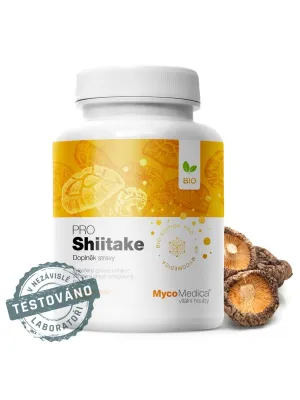 MycoMedica BIO Shiitake PRO 500 mg 90 pflanzliche Kapseln