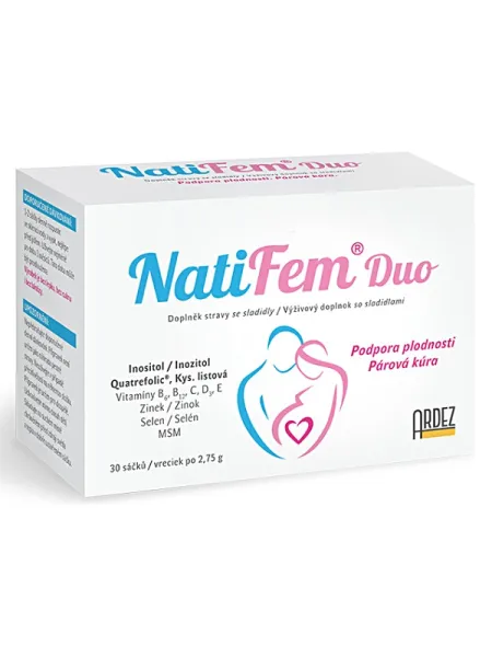 Natifem Duo Nahrungsergänzungsmittel 30 Beutel x 2.75 g