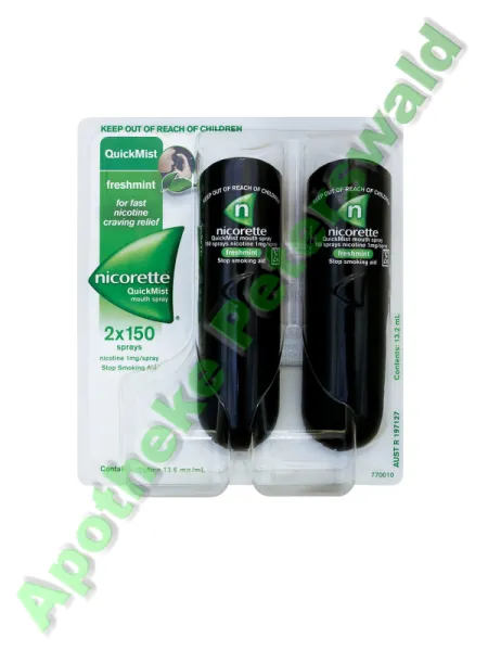 Nicorette Spray 2x 13.2 ml/150 mg