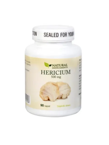 Natural Medicaments Hericium 500 mg 90 Kapseln
