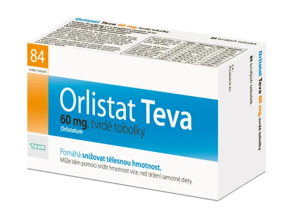 Orlistat Teva 60 mg 84 Kapseln