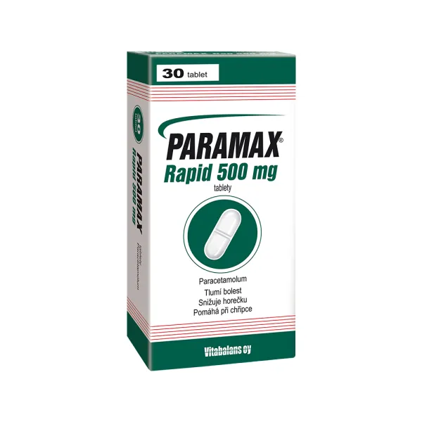 PARAMAX Rapid 500 mg 30 Tabletten