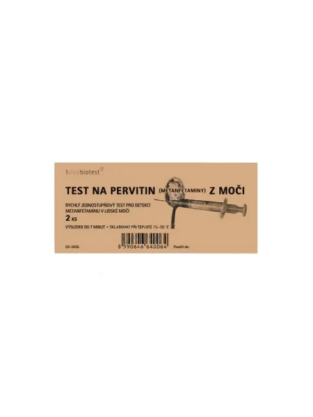Pervitin-Test (Methamphetamine) aus Urin 2 Stück