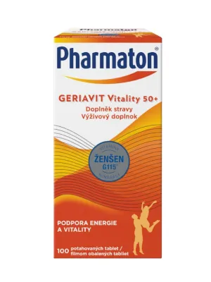 Pharmaton Geriavit Vitality 50+ 100 Tabletten