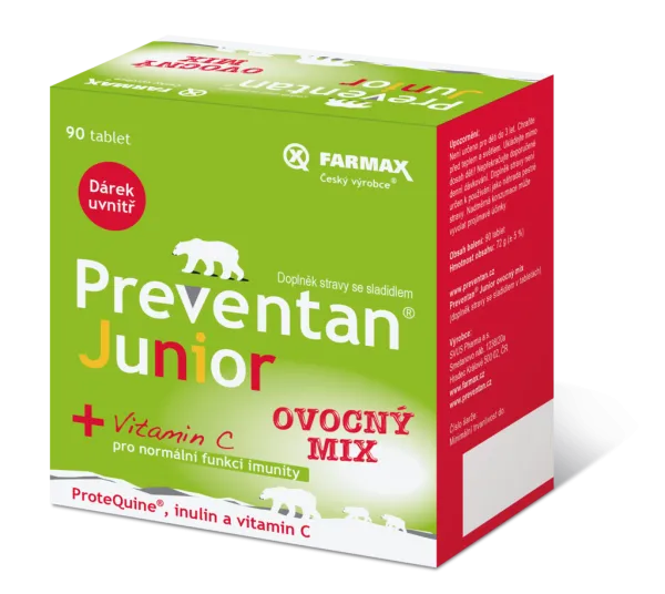 Preventan Junior Fruchtmix 90 Tabletten