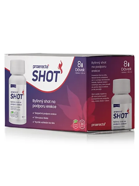 Proerecta SHOT Erektionsunterstützung 8 Fläschchen x 60 ml